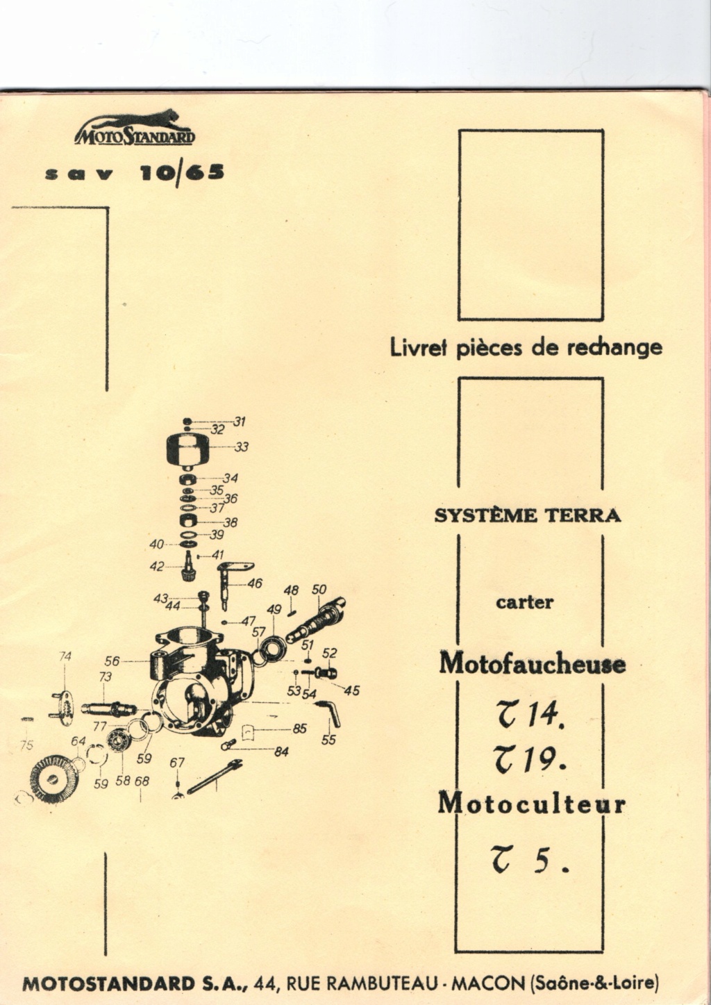 Motostandard Type T 45 - moteur T 150 Img20225