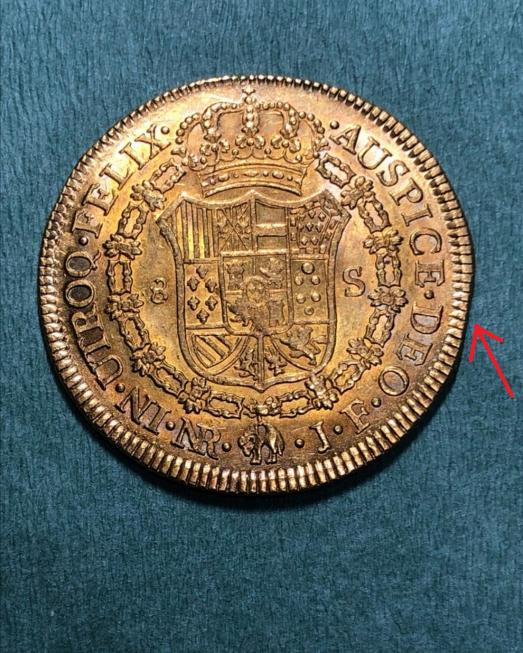 8 Escudos de Fernando VII de 1817 - Autentica? Whats110
