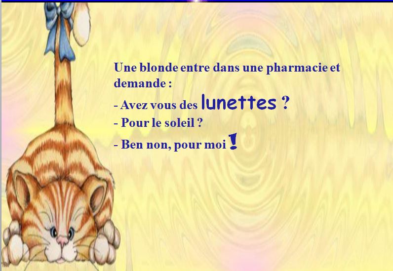 Humour en  en images Blonde10