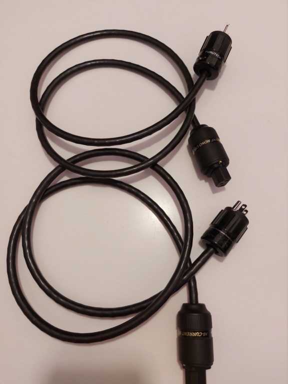 Burmester power cables with FIM IEC plugs and Furutech power connectors 20211264