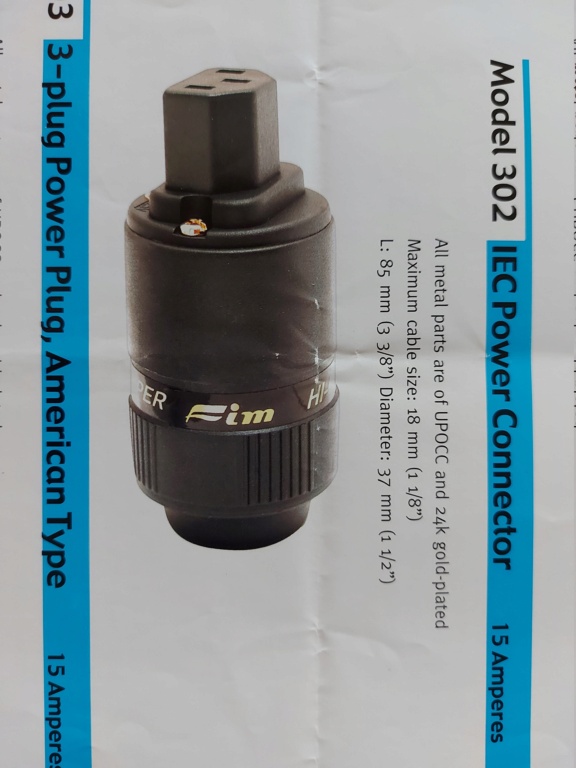 FIM IEC power plugs (SOLD) 20220176
