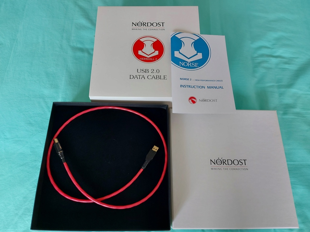 Nordost Heimdall 2 USB 2.0 A - B cable (SOLD) 20220219