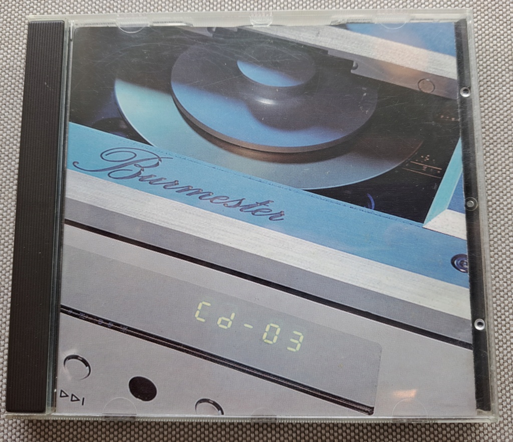 Burmester CD-03 - Rare, original 1st pressing by Sonopress, Germany. 20230148