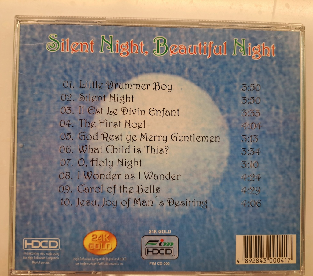 FIM CD 005 24K Gold - Silent Night, Beautiful Night - Classic Christmas songs 20230188