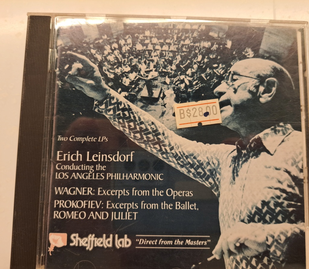 Sheffield Lab  Title: Erich Leinsdorf, Los Angeles Philharmonic, Wagner, Prokofiev 20230206