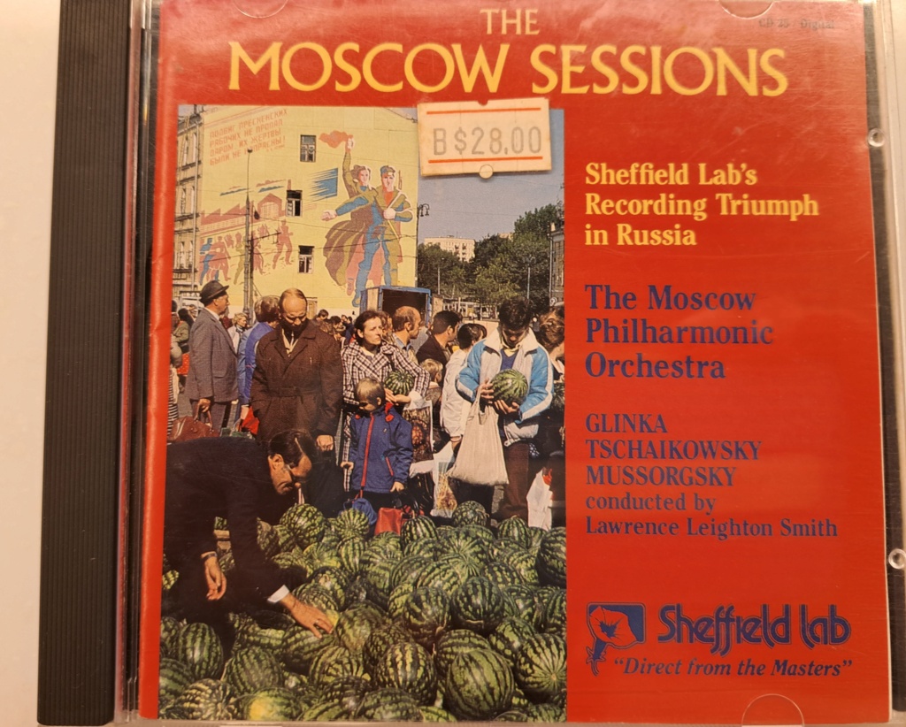 Sheffield Lab: The Moscow Sessions - The Moscow Philharmonic Orchestra, Glinka, Tchaikovsky, Mussorgsky 20230226