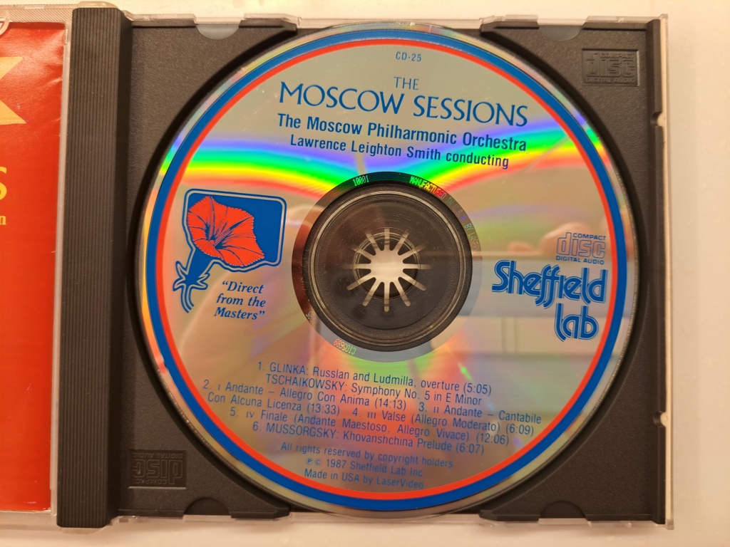 Sheffield Lab: The Moscow Sessions - The Moscow Philharmonic Orchestra, Glinka, Tchaikovsky, Mussorgsky 20230227
