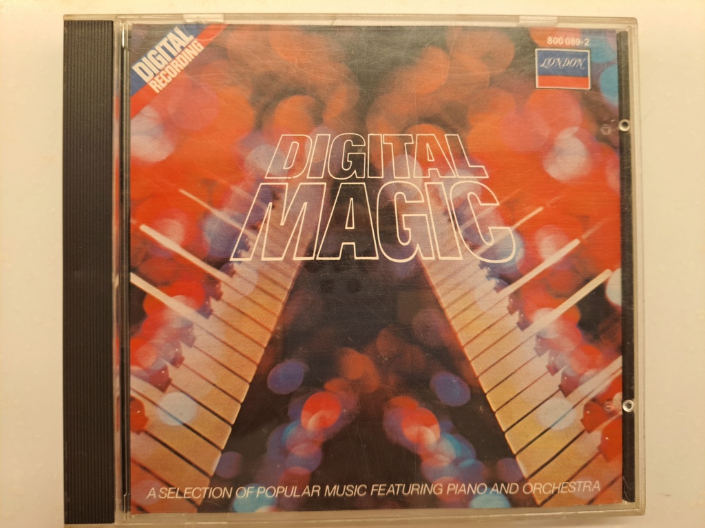 Digital Magic by Stanley Black/His Piano and Orchestra. 1983 Decca Record Co. Ltd. London. Made in West Germany. Original first pressing CD. 20230472