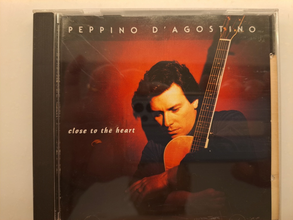 Peppino D'Agostino - Close to the Heart. Guitar music. 1994 Mesa Records. Made in USA 20230485