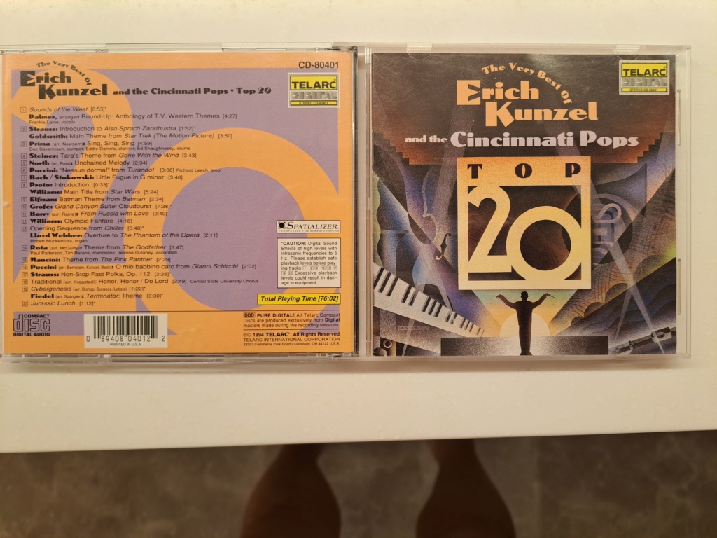 Telarc CD - The Very Best of Erich Kunzel  20230624