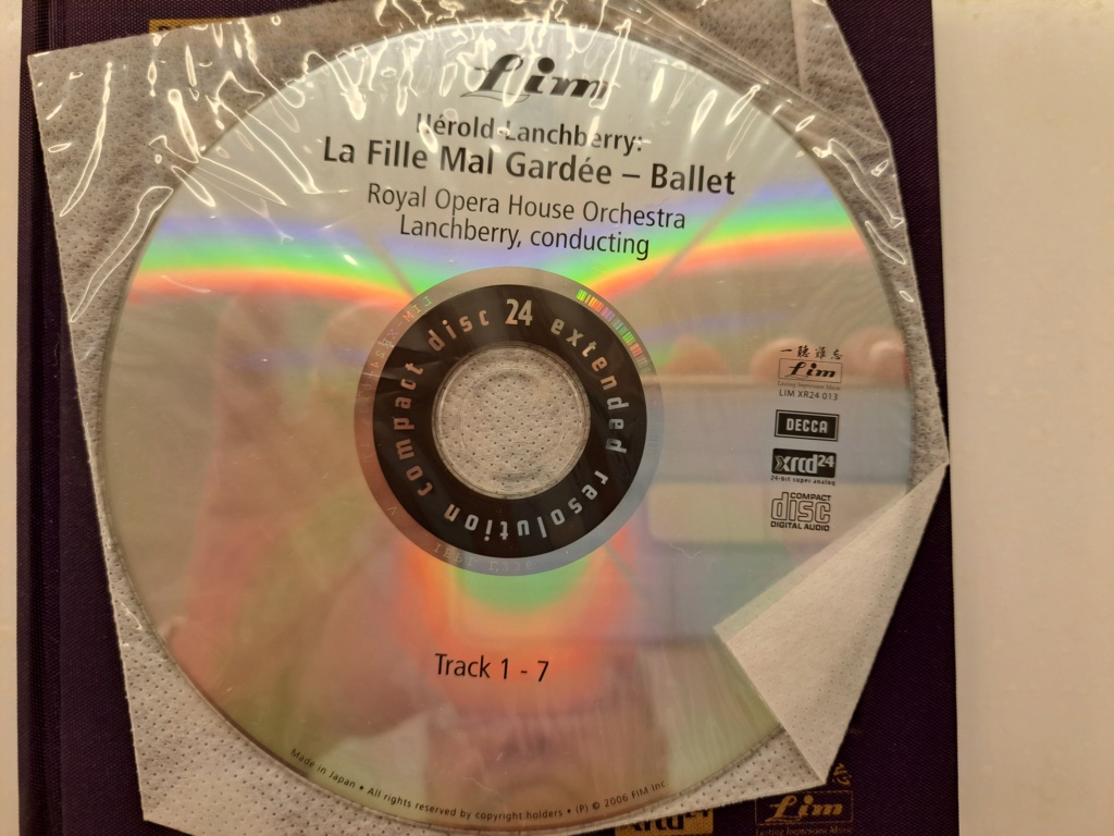 FIM LIM XR24 013 - Herold: La Fille Mal Gardee - Excerpts. John Lanchbery 20230890