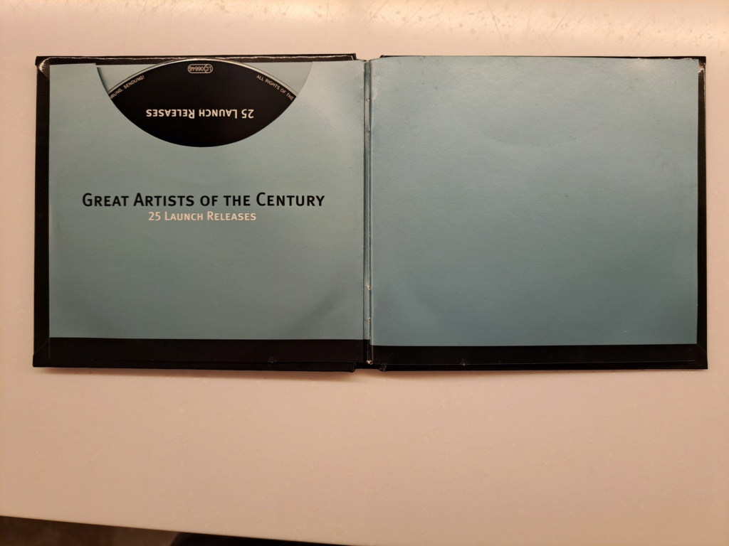 Great Artists of the Century: 25 Launch Releases (CD, 2004 EMI RECORDS, Digital  Remastered, 2 Discs, EMI Music Distribution). Made in EU 20230910