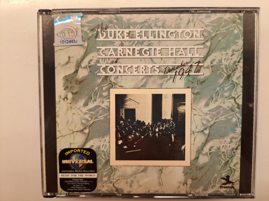 Duke Ellington - The Carnegie Hall Concerts (December 1947) 2CD 1991 PRESTIGE  RECORDS.  MADE IN EU.  Jazz music 20230924