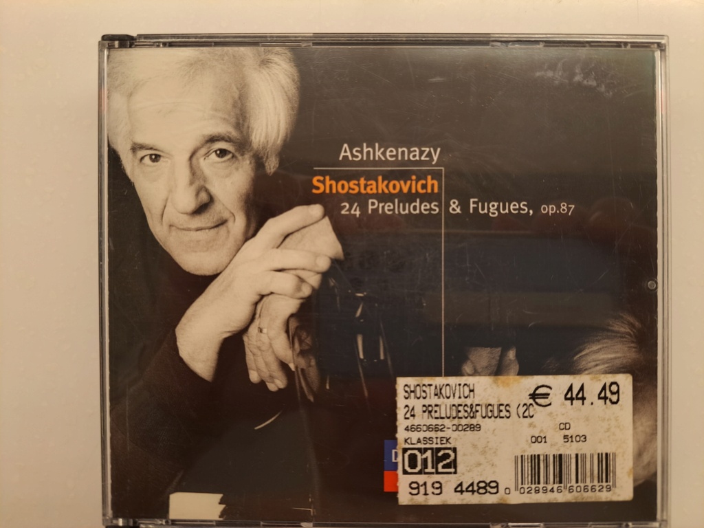 Shostakovich: 24 Preludes & Fugues, Op. 87 (2 CD Set, 1999 Decca) Vladimir Ashkenazy. Made in Germany 20230983