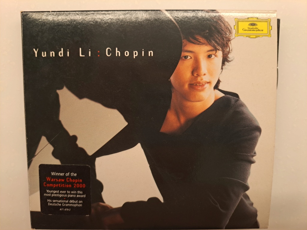 Yundi Li, piano - Chopin: Recital. 2001 Deutsche Grammophon GmbH. Made in EU. Classical CD 20230997