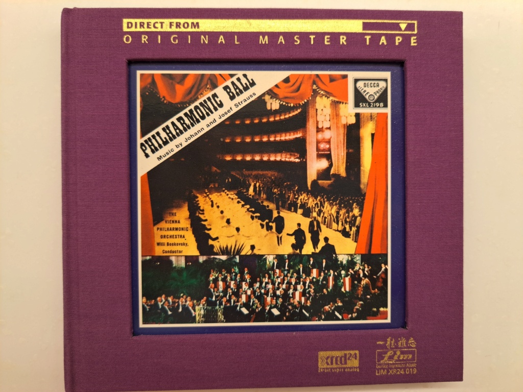 Willi Boskovsky Conducting The Vienna Philharmonic Orchestra* – Philharmonic Ball (Music By Johann And Josef Strauss. 2006 FIM LIM XR24 019. 1960 DECCA. Made in Japan by JVC 20231009