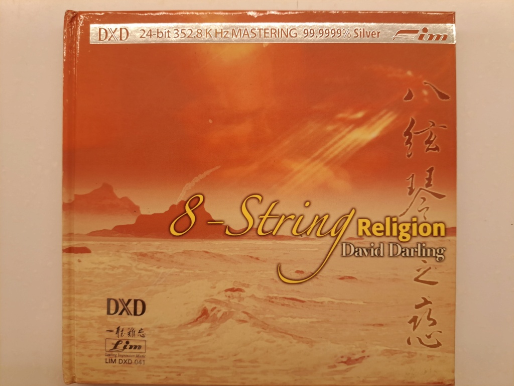 FIM LIM DXD 041 - David Darling, 8-String Religion -   2009 FIM. DXD 24-bit 352.8 KHz Mastering. 99.9999% Silver CD. Made in USA 20231022