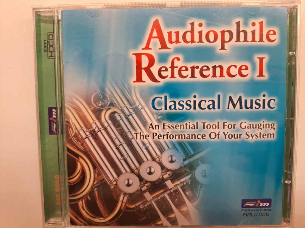 FIM CD 006 - 24K Gold - Audiophile Reference Vol I, Classical  Music - Super HDCD 24-bit - 1998 FIM - Made in USA 20231051