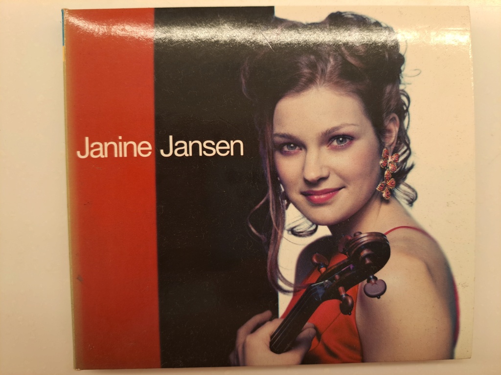 Janine Jansen – Janine Jansen, violin, Stradivarius 1727. Royal Philharmonic Orchestra, Barry Wordsworth. 2003 Decca Music. Made in Germany. 20231131