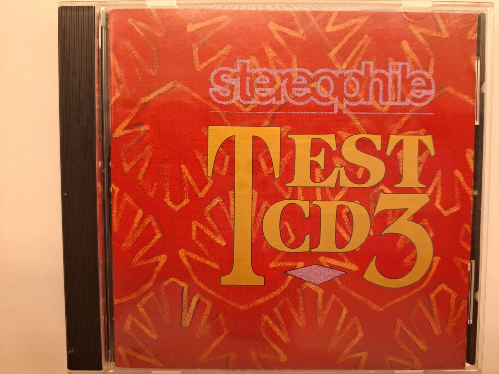 STEREOPHILE TEST CD 3. Must have Audiophile Test CD produced by John Atkinson of Stereophile magazine.  Audiophile recordings. 1995 Stereophile, USA. Disc manufactured by JVC. 20231137
