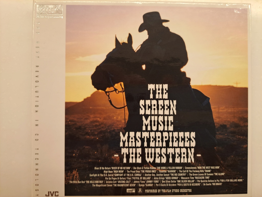 JVC XRCD24: The Screen Music Masterpieces: The Western (Original Soundtrack) by Various Artists. 2003 JVC XRCD Remastered and manufactured in Japan by JVC. 20231179