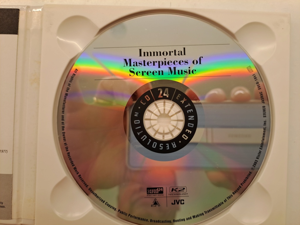 JVC XRCD24: Immortal Masterpieces of Screen Music, The Film Studio Orchestra. 2003 JVC XRCD Remastered and manufactured in Japan by JVC. 20231180