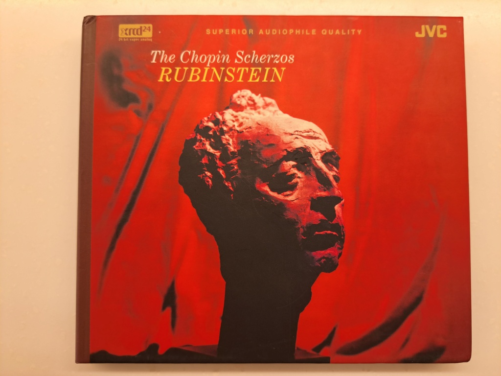 JVC XRCD24: The Chopin Scherzos - Arthur Rubinstein, piano. 1960 BMG. 2003 JVC XRCD24 Remastered  and manufactured by JVC, Japan. 20231193