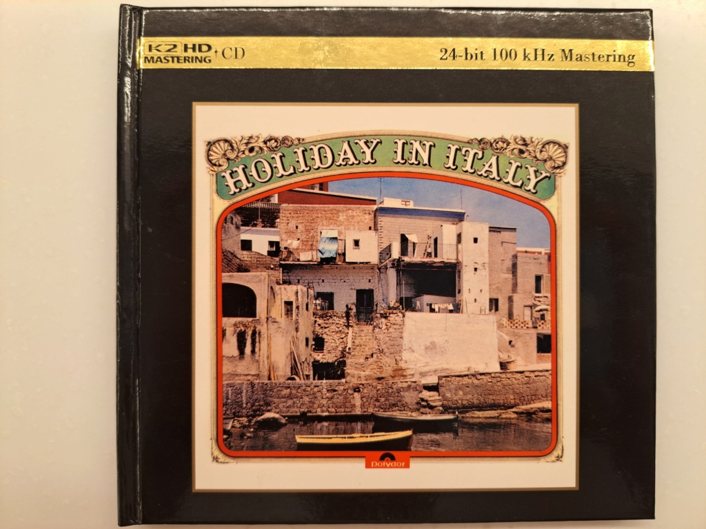 Holiday In Italy - Kurt Edelhagen. Japan K2HD 100KHz/24bit Audiophile K2 CD. 1961 Polydor. 2010 Universal Music. Made in Japan 20231209