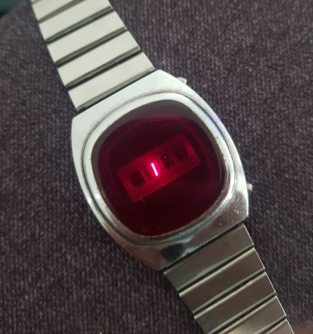 Réparation montre elektronika Pulsar 20211210