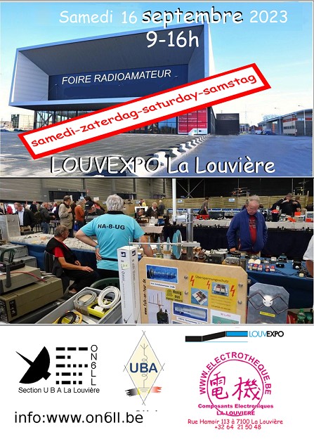 Foire Radioamateur de La Louvière (Belgique) (Samedi 16 septembre 2023) 36161110