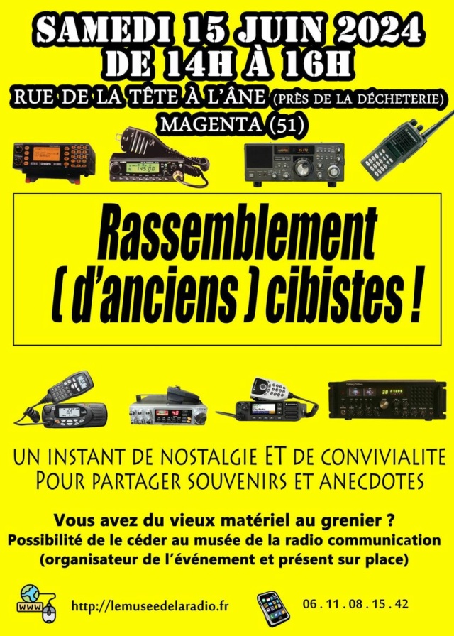 Rassemblement (d'anciens) Cibistes ! QTH: Magenta (dpt. 51) (15/06/2024) 56882310