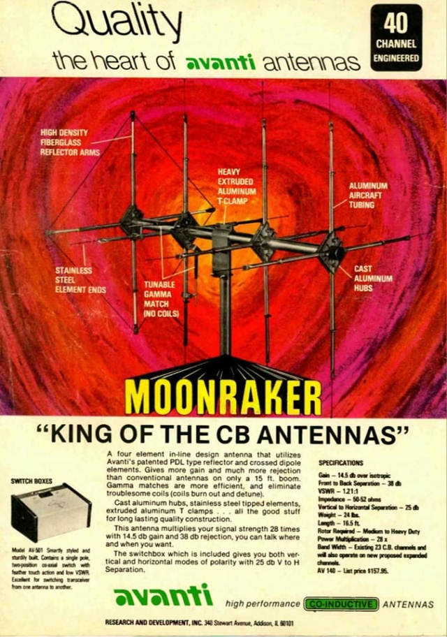 Avanti Moonraker (Antenne fixe) Avanti14