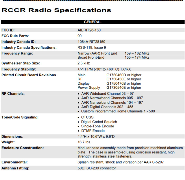 Ritron RCCR-151-NX numérique trimode (RCCR-151-NX) Captu135
