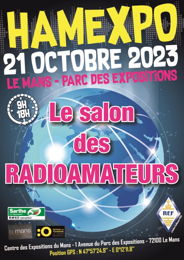 Salon HamExpo 2023 au Mans (dpt 72) (samedi 21 octobre 2023) Hamexp10