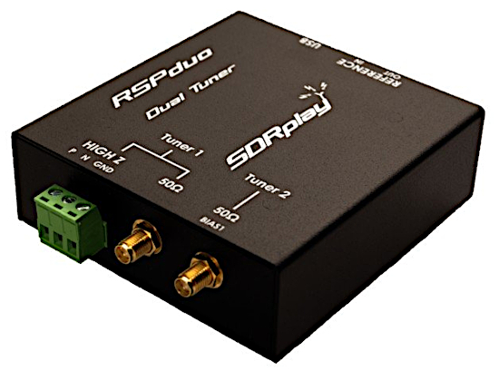 SDRPlay RSPduo 1KHz à 2GHz Double Tuner 14 Bits Rspduo10