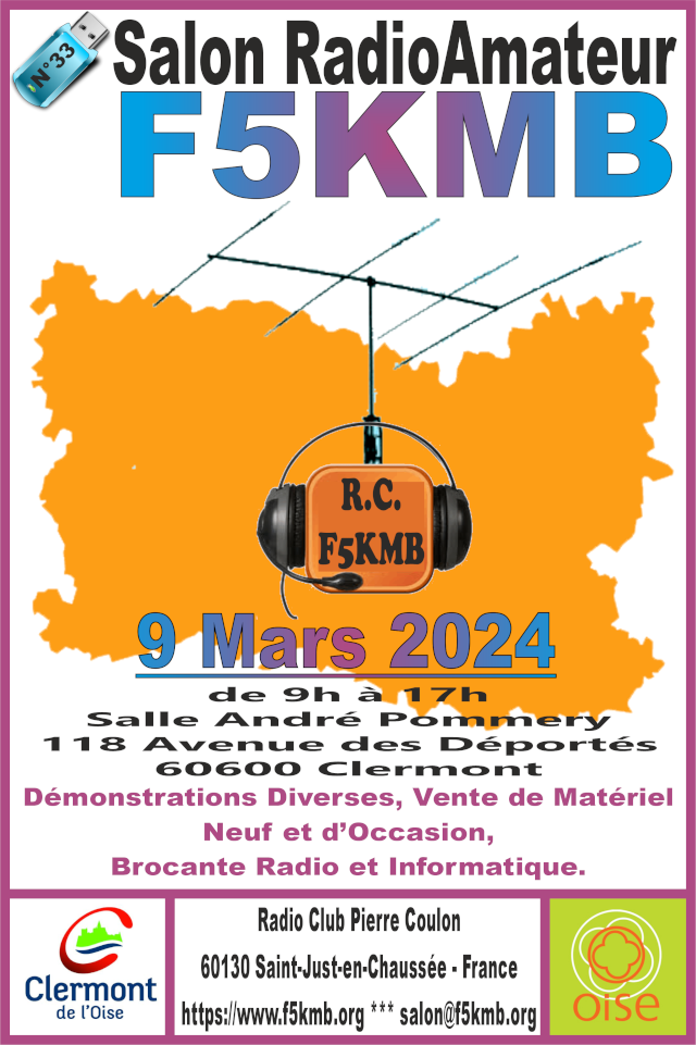 Salon RadioAmateur F5KMB à Clermont (dpt 60) (09/03/2024) Salon_10