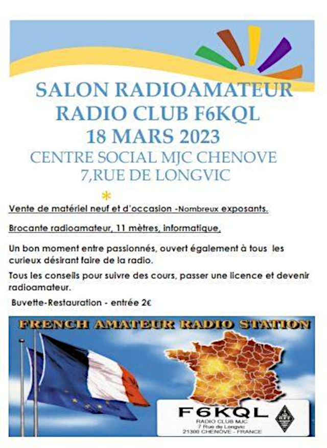 Salon Radioamateurs de RC F6KQL de Chenove (dpt.21) (le 18 Mars 2023) Salon_12