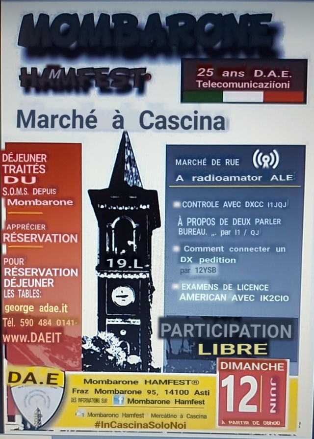Hamfest Monbarone Marché à Cascina (Italie) (12 Juin 2022) Screen10