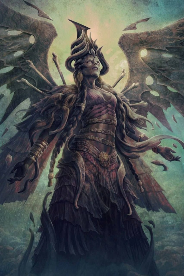 Эрешкигаль - богиня, владычица подземного мира, известная также как Иркалла Phot1041