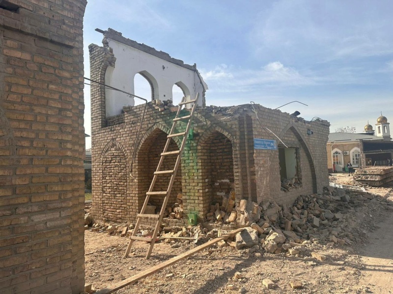 Медрессе в старом городе Шымкента признали аварийным.  Phot1504