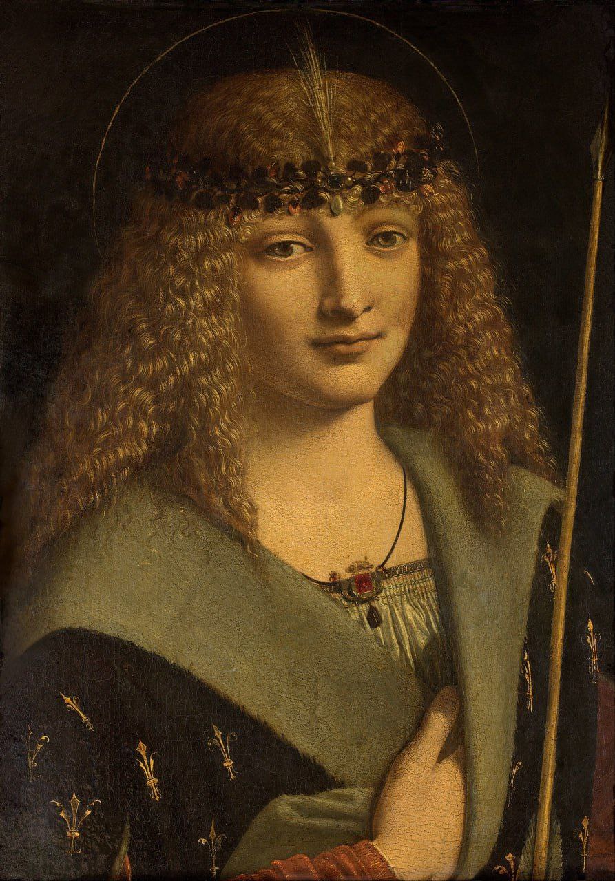История картины: Антонио Больтраффио, «Портрет юноши в образе Святого Себастьяна», Конец 1490 – х. Phot1572