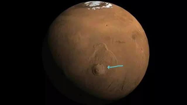 Чудеса Солнечной системы: Самая высокая гора в Солнечной системе — это гора Олимп на Марсе Photo939