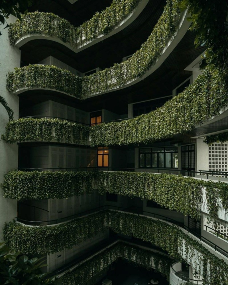 Симбиоз природы и современной архитектуры в Сингапуре Photo321