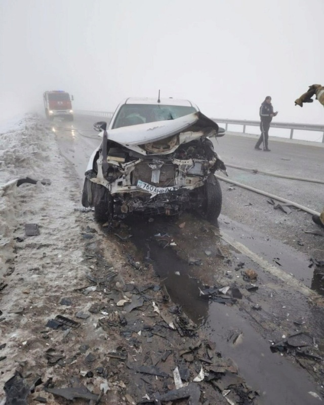 Восемь человек погибли в ДТП на трассе в Актюбинской области Photo440
