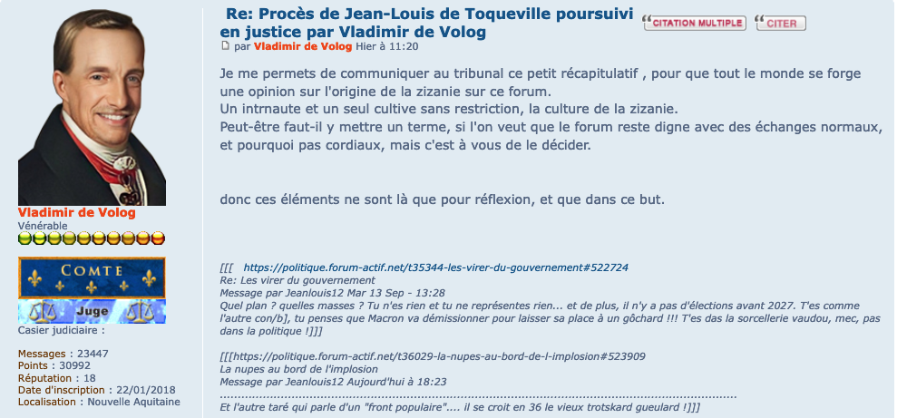 Procès de Jean-Louis de Toqueville poursuivi en justice par Vladimir de Volog - Page 4 2_pres11