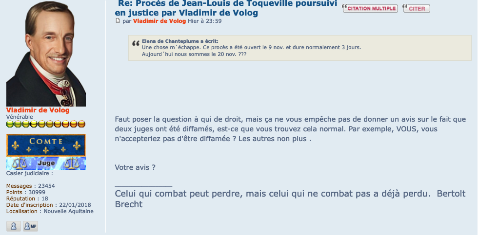 Procès de Jean-Louis de Toqueville poursuivi en justice par Vladimir de Volog - Page 4 5_pres10