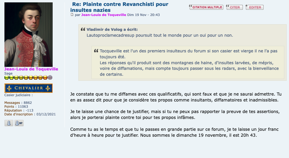 profession de foi - Profession de foi  Insult10