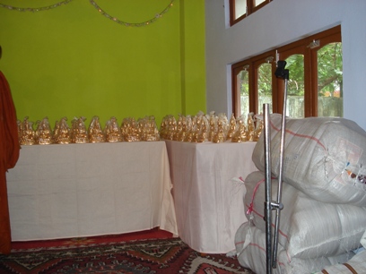 MYANMAR Donates Kathin Robes & Buddha Idols to Assam Dsc02118