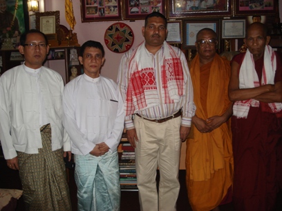 MYANMAR Donates Kathin Robes & Buddha Idols to Assam Dsc02215