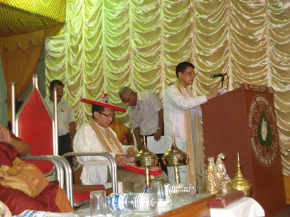 MYANMAR Donates Kathin Robes & Buddha Idols to Assam Dsc02216